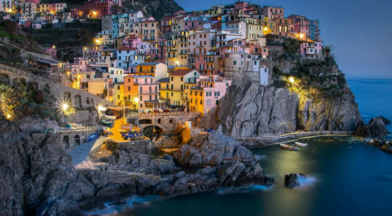 Cinque Terre day trip from Florence with optional street food, including Manarola